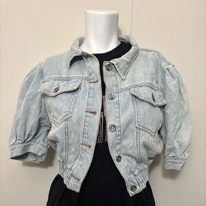 Women's Light Wash Denim Jacket